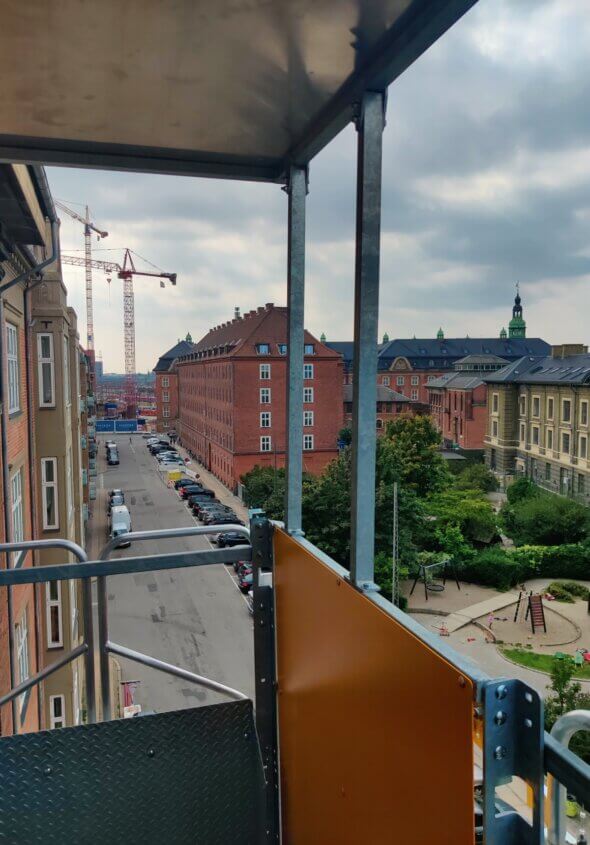 Udsigten fra et materialehejs